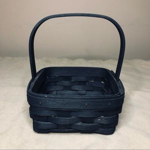 Small Green Longaberger Basket